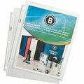 Business Source Sheet Protectors, Top Load, 1.9mil, 11inx8-1/2in, Clear, 100PK BSN74551